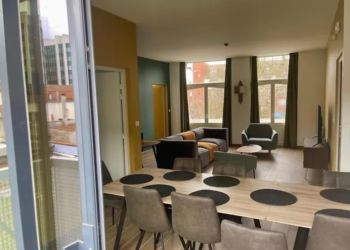 Sejour Art Nouveau Au Coeur De Wazemmes Lejlighed Lille