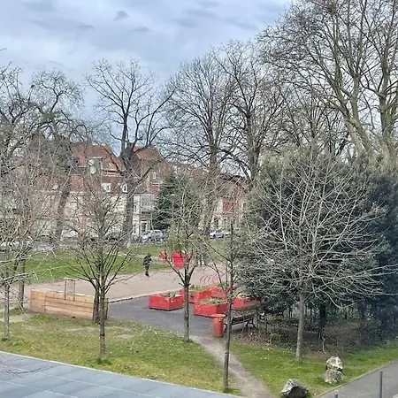 Sejour Art Nouveau Au Coeur De Wazemmes Lägenhet Lille